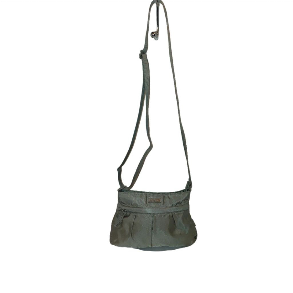 Baggallini Everyday Crossbody Bag in Metallic Silver
